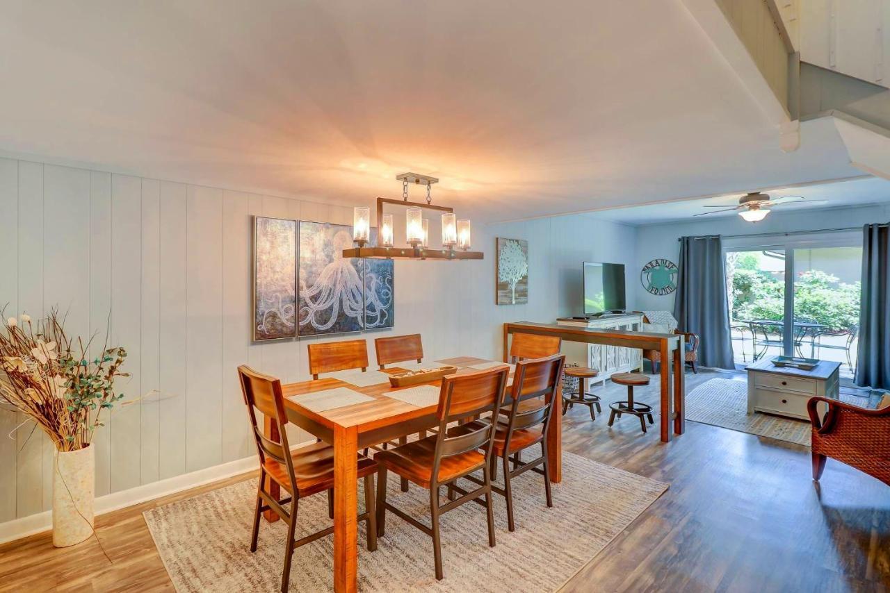Ocean Villas Deluxe - Oceanfront Villa - Steps To Beach - Great Location - Heated Pool April Hilton Head Island Exterior foto